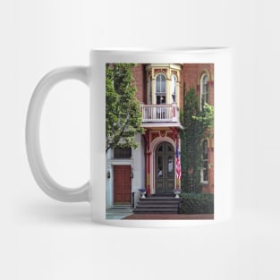 Harrisburg PA - Green and Red Doors Mug